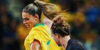 Sele&ccedil;&atilde;o dos Estados Unidos venceu o Brasil gra&ccedil;as a um gol contra no segundo tempo &ndash;  Foto: Divulga&ccedil;&atilde;o / USWNT / Jogada10