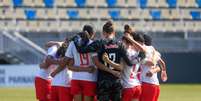 Jogadoras do time sub-20 das Bragantinas. Foto: Fernando Roberto/Red Bull Bragantino / Esporte News Mundo