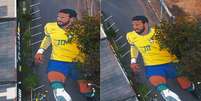Neymar virou pintura gigante em rua de Novo Hamburgo (RS)  Foto: Reprodu&ccedil;&atilde;o/tudodecima_/Instagram