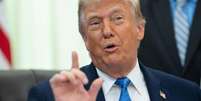 Donald Trump disse que 'ama a infla&ccedil;&atilde;o' ao comentar nova subida de pre&ccedil;os nos EUA Foto: EPA / BBC News Brasil