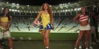 Shakira anuncia lan&ccedil;amento de nova m&uacute;sica da Copa do Mundo.  Foto: @shakira via X / Estad&atilde;o