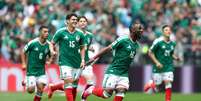 Artilheiro na Ar&aacute;bia Saudita, Qui&ntilde;ones marca primeiro gol da Copa do Mundo de 2026  Foto: Carl Recine/Getty Images