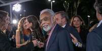 Gilberto Gil marca presen&ccedil;a no Pr&ecirc;mio da M&uacute;sica Brasileira  Foto: Thiago Mattos/AgNews