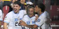 Piquerez e Canobbio atuam no futebol brasileiro e foram convocados para defender o Uruguai Foto: Rodrigo Buendia/AFP via Getty Images / Esporte News Mundo