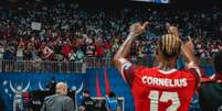 Derek Cornelius, zagueiro da sele&ccedil;&atilde;o canadense.  Foto: Reprodu&ccedil;&atilde;o/ Redes Sociais