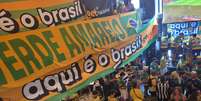 Torcida brasileira est&aacute; reunida em Nova York  Foto: Leandro Carneiro/Terra