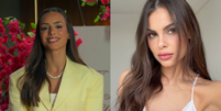 Bruna Biancardi e Amanda Kimberlly têm filhos com Neymar  Foto: Reprodução/Instagram