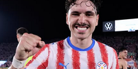 O atleta brasileiro Mauricio Prado joga pelo Palmeiras e, nesta Copa, defende a seleção do Paraguai  Foto: Reprodução/Instagram/@mauriciomp7