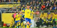 Gyokeres é a principal esperança de gols da Seleção sueca. Foto: SPP Sport Press / Alamy