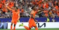 Summerville teve uma boa atua&ccedil;&atilde;o no empate da Holanda - Foto: Reprodu&ccedil;&atilde;o / Ons Oranje / Jogada10