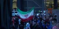 Mehdi Taj, presidente da federação iraniana de futebol - Reprodução de vídeo Foto: Jogada10