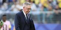 Ancelotti deixa o campo cabisbaixo   Foto: Richard Sellers/Sportsphoto/Allstar  / Getty Images