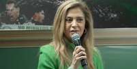 Leila, presidente do Palmeiras, insatisfeita com postura de Bap - Foto: Fabio Menotti / Palmeiras / Jogada10