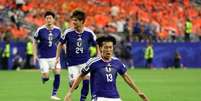 Jap&atilde;o arrancou o empate da Holanda na reta final da partida - Foto: Charlotte Wilson/Getty Images / Jogada10