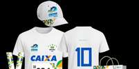 O kit do atleta/torcedor para acompanhar tamb&eacute;m a Copa do Mundo (Divulga&ccedil;&atilde;o) Foto: Divulga&ccedil;&atilde;o / Contra-Rel&oacute;gio