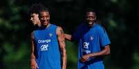 Uma das favoritas ao t&iacute;tulo, sele&ccedil;&atilde;o francesa inicia caminhada na Copa do Mundo ter&ccedil;a-feira (17), diante de Senegal &ndash;  Foto: Reprodu&ccedil;&atilde;o / FFF / Jogada10