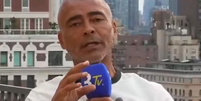 Rom&aacute;rio se manifesta ap&oacute;s coment&aacute;rio pol&ecirc;mico com Fernanda Gentil  Foto: Reprodu&ccedil;&atilde;o/Instagram