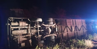 Acidente com &ocirc;nibus de time de basquete deixa mortos e feridos no Cear&aacute;  Foto: Reprodu&ccedil;&atilde;o/GloboNews