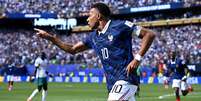 Mbapp&eacute; comemora gol contra Senegal  Foto: Photo Agency/Getty Images