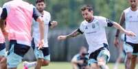 Messi em treino da seleção Argentina nos EUA   Foto:  Instagram/@afaseleccion