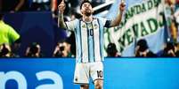  Foto: Divulga&ccedil;&atilde;o / FIFA - Legenda: Messi brilhou na estreia da Argentina na Copa do Mundo 2026 / Jogada10