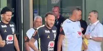 Neymar chega para treino da Sele&ccedil;&atilde;o nesta quarta-feira  Foto: Terra