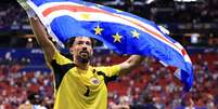 Vozinha foi o grande nome de Cabo Verde contra a Espanha.  Foto: Buda Mendes/Getty Images / Jogada10