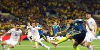 Luis D&iacute;az comandou a vit&oacute;ria da Col&ocirc;mbia na Copa do Mundo - Foto: Reprodu&ccedil;&atilde;o / Jogada10