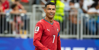 Cristiano Ronaldo na partida entre Portugal x Congo  Foto: Joe Buvid/ISI Photos/ISI Photos via Getty Images