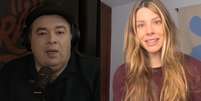 Rômulo Mendonça e Alana Ambrósio (Fotos: Reprodução/ Jararaca Podcast e Redes sociais) Foto: Esporte News Mundo