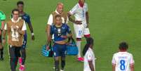 Raphinha deixa jogo contra o Haiti com lesão e preocupa o Brasil –  Foto: Reprodução / Jogada10