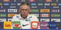Ancelotti afirmou que não se importa neste momento com o mata-mata da Copa nem com saldo de gols   Foto: Nelson Terme / CBF