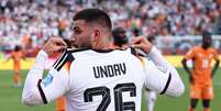 Undav fez dois gols da Alemanha  Foto: Jan Woitas / Picture alliance via Getty Images