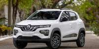 o Kwid E-Tech tem autonomia de 298 km em ciclo urbano e 265 km no misto, segundo o Inmetro Foto: Renault/Divulga&ccedil;&atilde;o / Estad&atilde;o