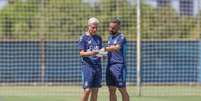 Elenco treina no CT Luiz Carvalho, e diretoria agenda amistosos para preparação - Foto: Lucas Uebel/Grêmio FBPA / Jogada10