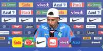 Gabriel Martinelli em coletiva  Foto: Reprodu&ccedil;&atilde;o