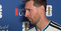 Maior artilheiro da história da Copa, Messi lamenta pênalti perdido contra a Áustria: 'Talvez pudesse ter feito mais'  Foto: Reprodução/YouTube/CazéTV