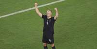 Pedersen abriu o placar para a Noruega ap&oacute;s um primeiro tempo muito equilibrado contra Senegal - Foto: Buda Mendes/Getty Images / Jogada10