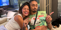 Esposa de Raphinha nega crise financeira  Foto: Reprodução/Instagram/taia_belloli