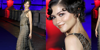 Zendaya transforma teia de aranha em luxo com vestido de cristais da Giorgio Armani na première de 'Homem-Aranha: Um Novo Dia' em Roma. Foto: Getty Images / Purepeople
