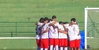 Jogadores do time sub-17 do Red Bull Bragantino. Foto: Fernando Roberto/Red Bull Bragantino / Esporte News Mundo