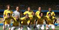 Brasil e Chile pelas oitavas de final da Copa do Mundo de 2014.  Foto: Ian MacNicol/Getty Images