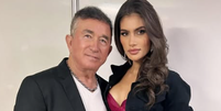 Amado Batista e Cálita Franciele  Foto: Reprodução/Instagram