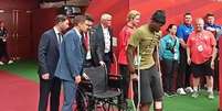 Kone &eacute; ovacionado pelos torcedores nesta quarta-feira  Foto: Reprodu&ccedil;&atilde;o/Instagram @canadasoccer