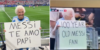 Seus vídeos de interação com Messi acumulam milhões de visualizações nas redes sociais  Foto: Reprodução/Instagram/@rosssmith