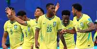 Brasil garante primeiro lugar do Grupo C da Copa do Mundo e vai enfrentar segundo do Grupo F na próxima fase  Foto: Werther Santana/Estadão / Estadão