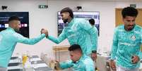 Palmeiras &eacute; L&iacute;der do Brasileir&atilde;o e est&aacute; no mata-mata das Copas do Brasil e da Libertadores- Foto: Cesar Greco/Palmeiras / Jogada10