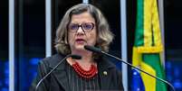 Teresa Leit&atilde;o foi a primeira mulher eleita senadora por Pernambuco.  Foto: Waldemir Barreto/Ag&ecirc;ncia Senado / Estad&atilde;o