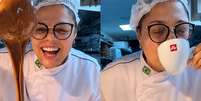 Chocolate quente de liquidificador que rende muito: aprendi essa receita simples com uma campe&atilde; do 'MasterChef' e estou apaixonado. Foto: Reprodu&ccedil;&atilde;o/Instagram, @daysepaparoto_oficial / Purepeople
