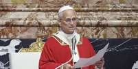 Uniforme foi entregue ao pontífice durante uma audiência no Vaticano  Foto: ANSA / Ansa - Brasil